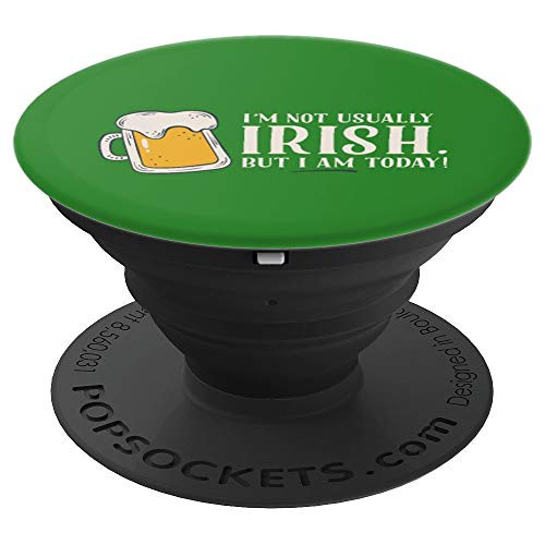St  Patrick s Day Irish Today Beer PopSockets Grip and Stand for Phones and Tablets