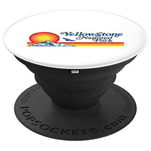 Yellowstone National Park Mountains Vintage Retro PopSockets Grip and Stand for Phones and Tablets Yellowstone National Park Mountains Vintage Retro PopSockets Grip and Stand for Phones and Tablets