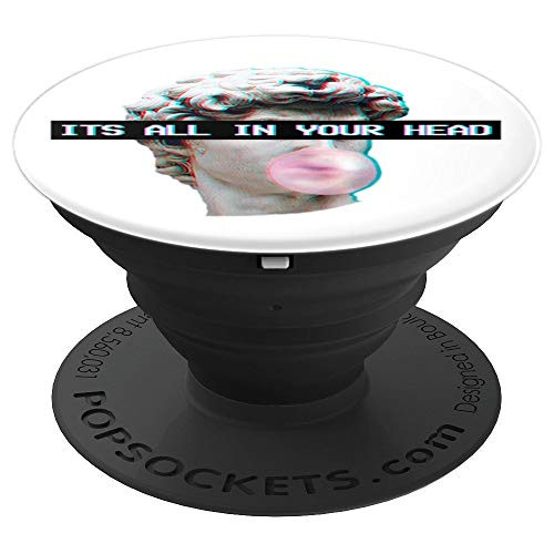 Retro 90s Vaporwave Aesthetic Popsocket PopSockets Grip and Stand for Phones and Tablets