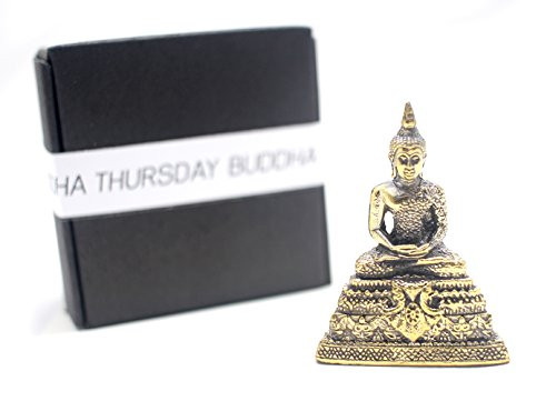 Small Brass Thursday Buddha Statue Buddha Image for Thursday figurine statue amulet