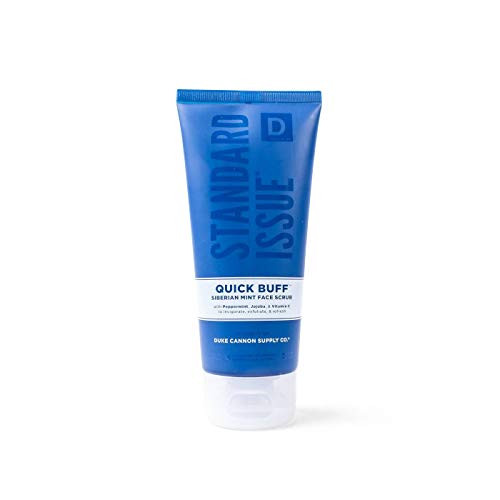 Duke Cannon Supply Co  Standard Issue Quick Buff Siberian Mint Face Scrub  6 Fl  Oz
