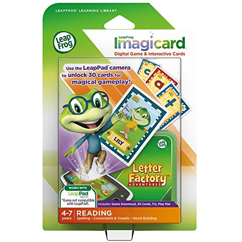 LeapFrog Letter Factory Adventures Imagicard Learning Game (for LeapPads and LeapFrog Epic) LeapFrog Letter Factory Adventures Imagicard Learning Game (for LeapPads and LeapFrog Epic)