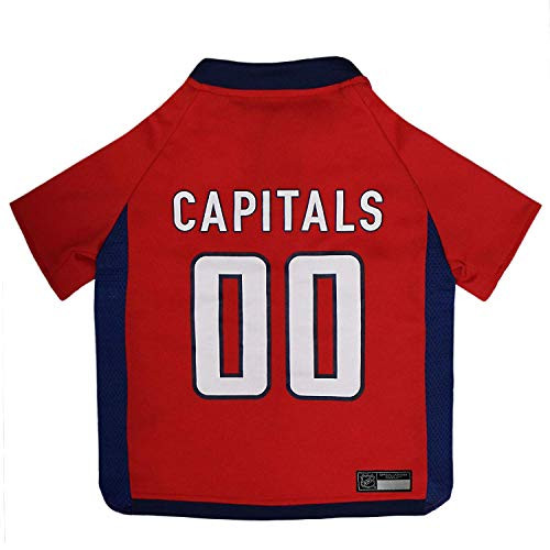 NHL Washington Capitals Jersey for Dogs   Cats  Medium    Let Your Pet be a Real NHL Fan