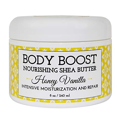 Body Boost Nourishing Shea Butter  Intensive Moisturizing Cream for Extra Dry Skin