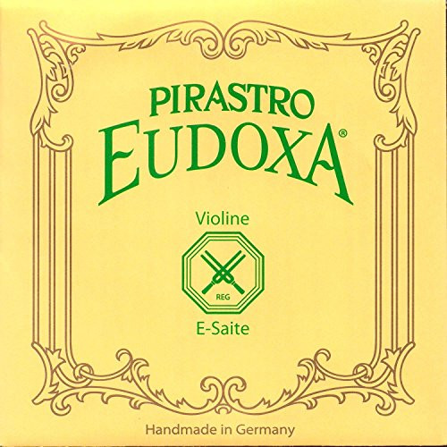 Pirastro Eudoxa 4 4 Violin E String   Medium Gauge   Aluminum Steel   Ball End