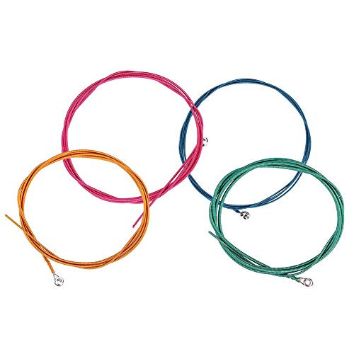 Electric Bass Guitar Strings Colorful Guitar String Nickel Alloy Wound Electric Bass Strings Accessories