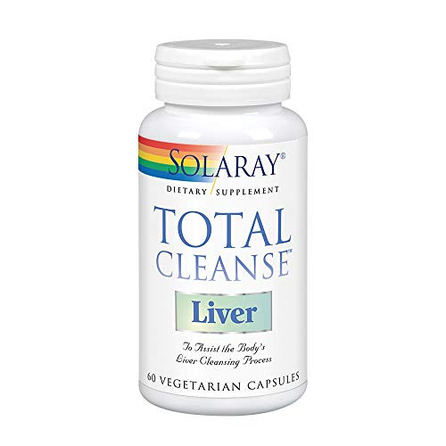 Solaray Total Cleanse Liver   Milk Thistle  Dandelion   More for Healthy Cleansing Support   30 Servings   60 VegCaps