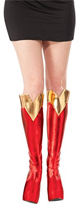 Rubie s Costume Co Women s DC Superheroes Boot Tops  Supergirl Rubie s Costume Co Women s DC Superheroes Boot Tops  Supergirl