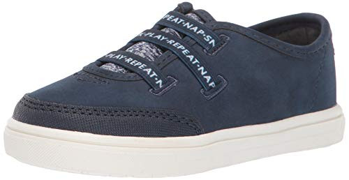 carter s Boy s Bands Casual Slip On Sneaker  Navy  8 M US Toddler