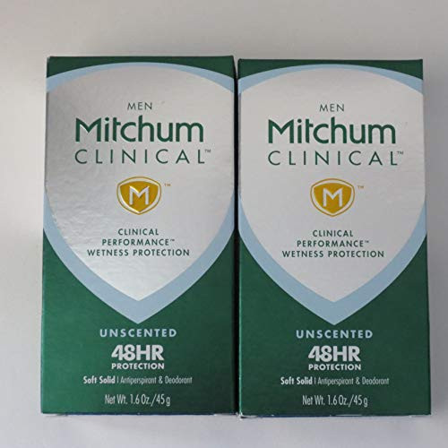 Mitchum 2 Clinical Soft Solid Unscented 48HR Antiperspirant Deodorant New In Box Mitchum 2 Clinical Soft Solid Unscented 48HR Antiperspirant Deodorant New In Box