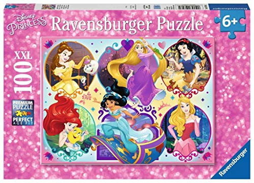 Ravensburger 10796 Disney Princesses   100 Piece Jigsaw Puzzle for Kids  Every Piece is Unique  Pieces Fit Together Perfectly