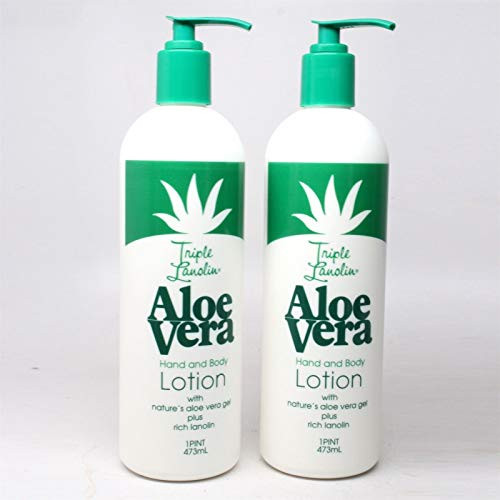 Vienna Triple Lanolin Aloe Vera Hand Body Lotion 16 oz Set of 2 PC Vienna Triple Lanolin Aloe Vera Hand Body Lotion 16 oz Set of 2 PC