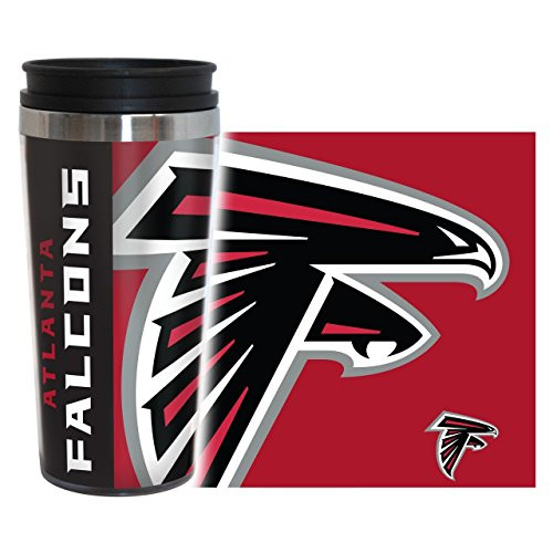 Boelter Brands NFL Atlanta Falcons 14 Ounce Travel TumblerFull Wrap Hype Team Color 14 Ounce Boelter Brands NFL Atlanta Falcons 14 Ounce Travel TumblerFull Wrap Hype Team Color 14 Ounce