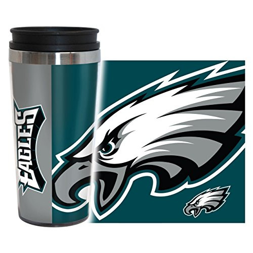 Boelter Brands NFL Philadelphia Eagles 14 Ounce Travel TumblerFull Wrap Hype Team Color 14 Ounce Boelter Brands NFL Philadelphia Eagles 14 Ounce Travel TumblerFull Wrap Hype Team Color 14 Ounce