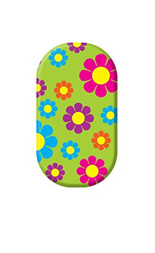 Minx Nails Walkin  On Sunshine  Green Red Orange  Nail Wrap