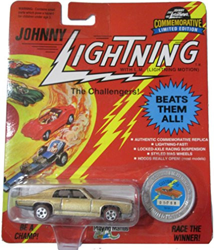 Johnny Lightning The Challengers   Gold Colored Custom GTO   Series J