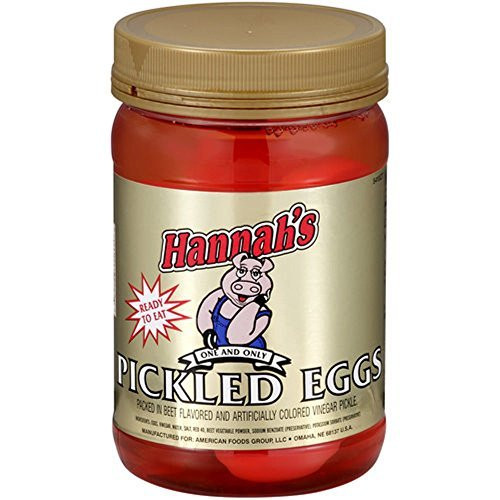 Hannah s Ready To Eat Pickled Eggs Quart Jar