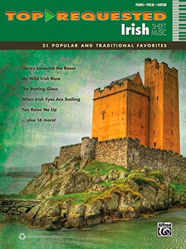 Alfred Top Requested Irish Sheet Music   P V C Book