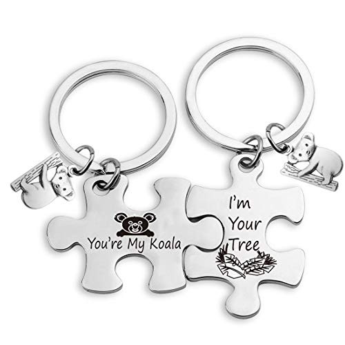 Couple Keychain Koala Lover Gift Youre My Koala Im Your Tree Keychain Set Funny Koala Gift for Boyfriend Girlfriend KR Youre My Koala Couple Keychain Koala Lover Gift Youre My Koala Im Your Tree Keychain Set Funny Koala Gift for Boyfriend Girlfriend KR Youre My Koala