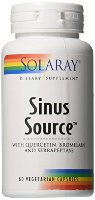 Solaray Sinus Source Veg Cap Btl Plastic 60ct Solaray Sinus Source Veg Cap Btl Plastic 60ct