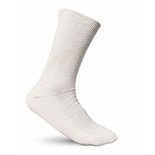 Cottonique Spandex Free Elite Elastic free Socks made from 100 Organic Cotton  Natural  Small