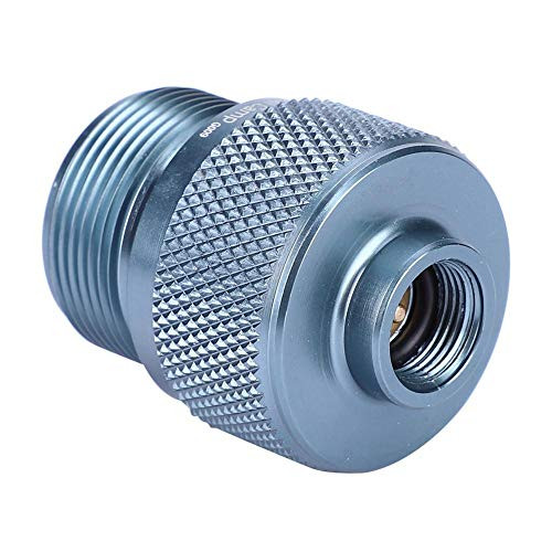 Dioche Gas Adapter  Camping Gas Canister Adapter Convertor Valve Flat Canister to 1L MAPP Gas Tank Adapter