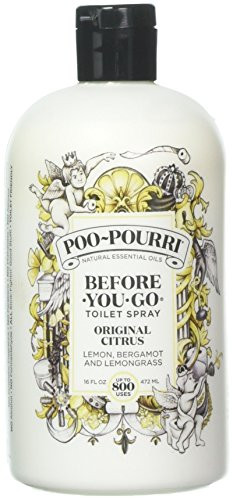 Poo-Pourri Before-You-Go Toilet Spray 16 oz Bottle, Original Citrus Scent