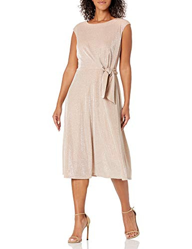 Ronni Nicole Women s WRAP Dress  Blush  12