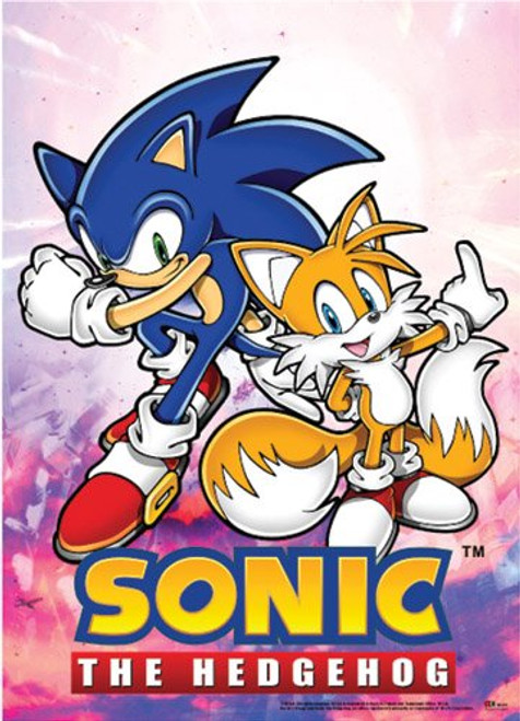 Great Eastern Entertainment Sonic The Hedgehog Sonic and Tails Wall Scroll, 33 by 44-Inch Great Eastern Entertainment Sonic The Hedgehog Sonic and Tails Wall Scroll, 33 by 44-Inch
