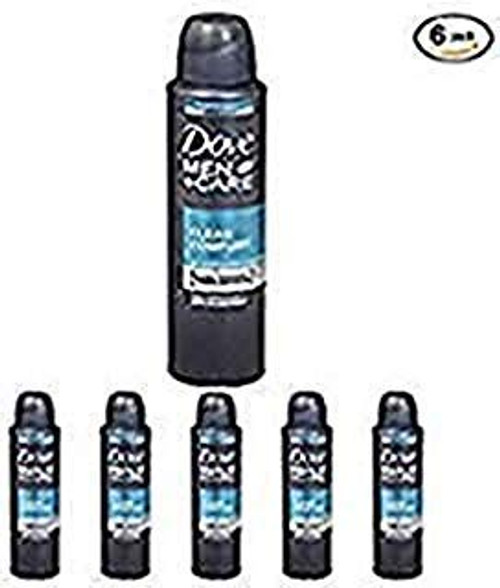Dove Men Care Clean Comfort Spray Deodorant Anti Perspirant 150ML 6 Pack International Version Dove Men Care Clean Comfort Spray Deodorant Anti Perspirant 150ML 6 Pack International Version