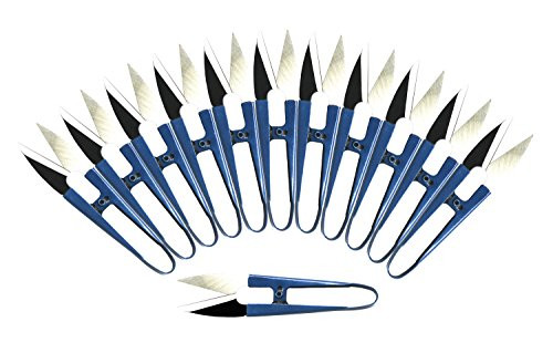 Kebinfen 12 PCS Bonsai Tree Scissors for Bud   Leaves  Bud   Leaf Trimmer Pruning Shears Bonsai Scissors  Set of 12