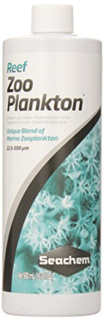 Seachem Reef Zooplankton 500 mL 17 fl oz Seachem Reef Zooplankton 500 mL 17 fl oz