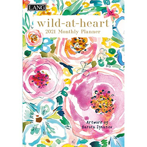 LANG Wild At Heart 2021 Monthly Planner  21991012123