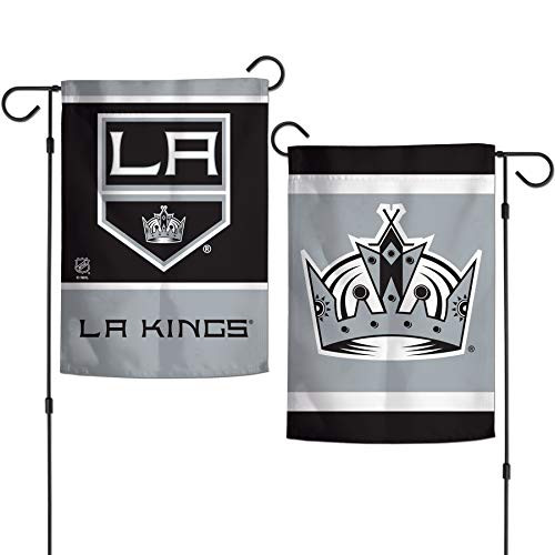 WinCraft NHL LA Los Angeles Kings 12 x 18 inch 2 Sided Garden Flag