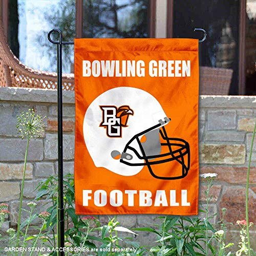 College Flags   Banners Co  Bowling Green State Falcons Football Helmet Garden Yard Flag
