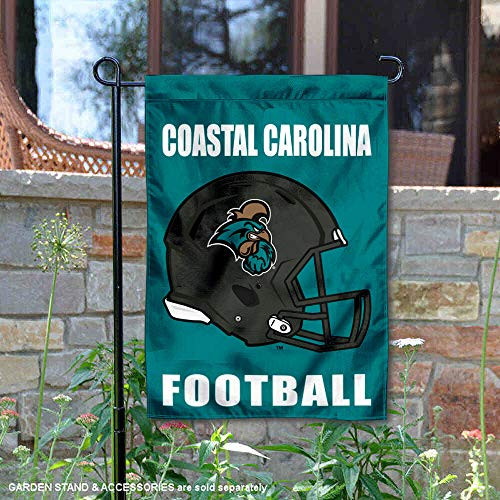 College Flags   Banners Co  Coastal Carolina Chanticleers Football Helmet Garden Yard Flag