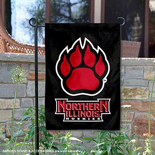 NIU Huskies Northern Illinois Garden Flag and Yard Banner NIU Huskies Northern Illinois Garden Flag and Yard Banner