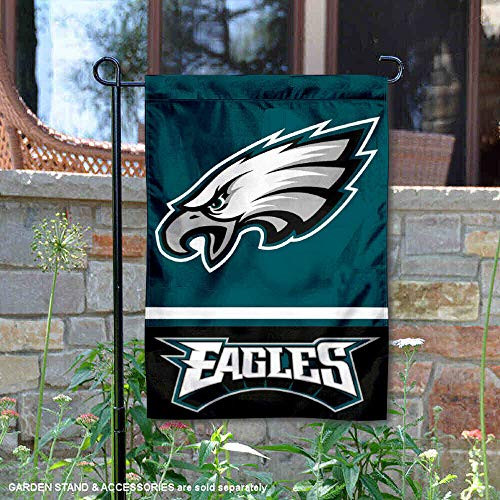 WinCraft Philadelphia Eagles Double Sided Garden Flag WinCraft Philadelphia Eagles Double Sided Garden Flag