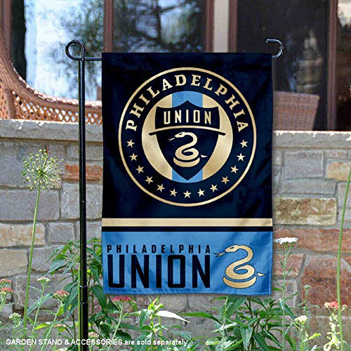 WinCraft Philadelphia Union Double Sided Garden Flag WinCraft Philadelphia Union Double Sided Garden Flag
