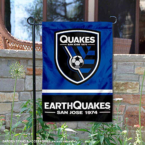 WinCraft San Jose Earthquakes Double Sided Garden Flag
