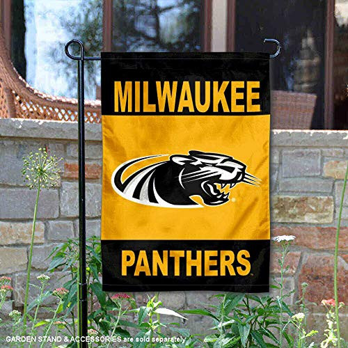 College Flags   Banners Co  Wisconsin Milwaukee Panthers Garden Flag