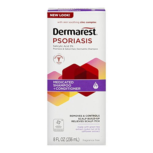 Dermarest Psoriasis Medicated Shampoo plus Conditioner   8 Ounces   1 Unit