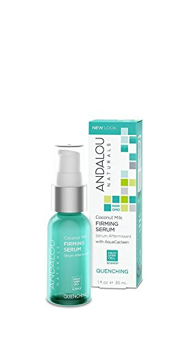 Andalou Naturals Coconut Milk Firming Serum  1 Ounce Firming and Smoothing Serum for the Face