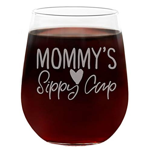 Mommy s Sippy Cup New Mom Gifts  Funny Cute Wine Glass  Engraved Stemless 21oz  Gift Box  Best Gift for Mothers Day  Mom Birthday  New Mommy Gift Ideas  Mom To Be  Mom Cup  Mom Wine Glass Mommy s Sippy Cup New Mom Gifts  Funny Cute Wine Glass  Engraved Stemless 21oz  Gift Box  Best Gift for Mothers Day  Mom Birthday  New Mommy Gift Ideas  Mom To Be  Mom Cup  Mom Wine Glass