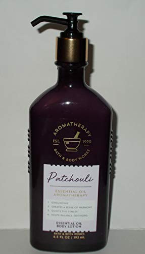 Bath and Body Works Aromatherapy PATCHOULI Essential Oil Body Lotion 6 5 Fluid Ounce
