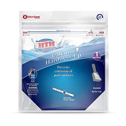HTH 67019 Calcium Hardness Up Balancer for Swimming Pools 4 lbs HTH 67019 Calcium Hardness Up Balancer for Swimming Pools 4 lbs