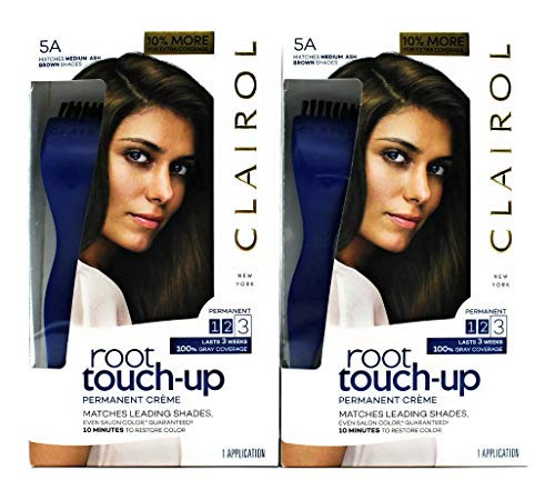 Clairol Nice N  Easy Root Touch Up  005a  Medium Ash Brown  2 Count