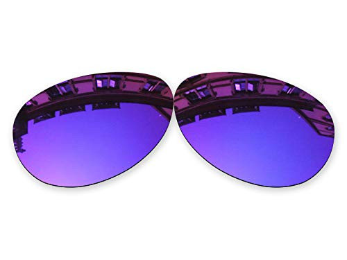 Vonxyz Lenses Replacement for Oakley Feedback Sunglass   Violet MirrorCoat Polarized