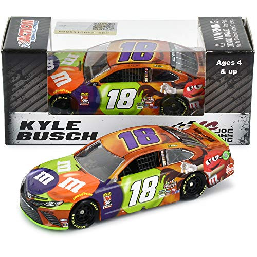 Lionel Racing Kyle Busch 2019 Halloween M M NASCAR Diecast Car 1 64 Scale Lionel Racing Kyle Busch 2019 Halloween M M NASCAR Diecast Car 1 64 Scale