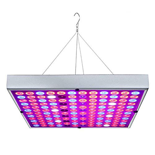 LED Grow Lights for Indoor Plants,Juhefa 45W Panel Grow Lamp Full Spectrum with 6IR & 6UV LED for Seedlings,Micro Greens,Clones,Succulents,Flowers